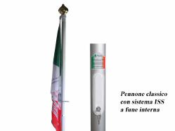Pennone classico con carrucola rotante e sistema ISS a fune interna.jpg